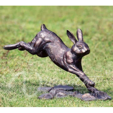 Escultura de bronce del tamaño de la vida de los deecorations de la estatua del jardín del metal en venta